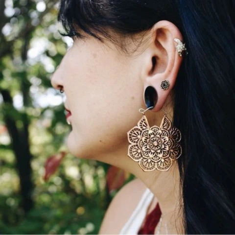 Earrings with Hoops