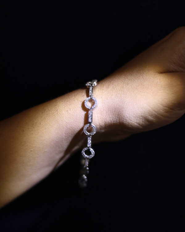 Silver Link Bracelet - Image 2