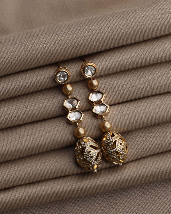 Earthern Drop Earrings - Image 2