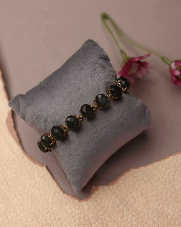 Green Stone Bracelet - Image 2